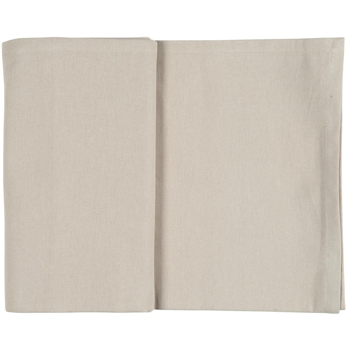 Linfarget duk fra Ib Laursen i 100 % bomull til et avlangt spisebord, 150 x 250 cm