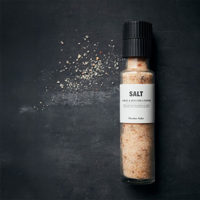 Nicolas Vahé Salt - Garlic & red chilli pepper