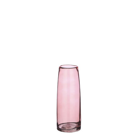 Xandra single flower vase 23 cm høj lyserød