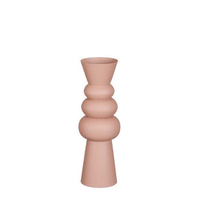 Rollo vase lyserød 29 cm i højden