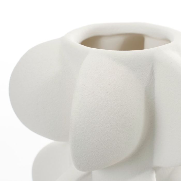 Vase med dekorative buer