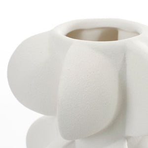 Vase med dekorative buer