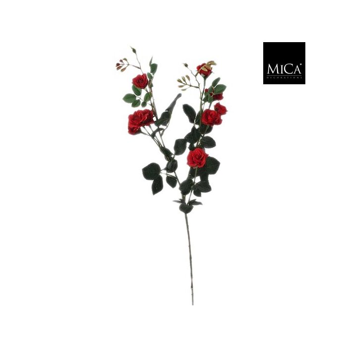 Mørkerød rose