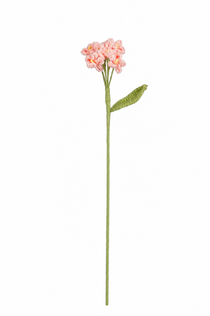 Lyserosa heklet floksblomststilk til sommerbuketter og vaser