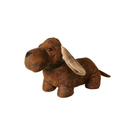Dørstopper brun hund