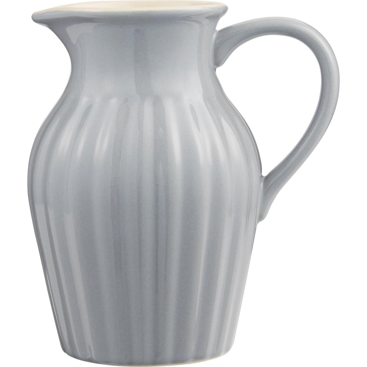 French grey farvet kande fra Ib Laursens Mynteserie med brede riller