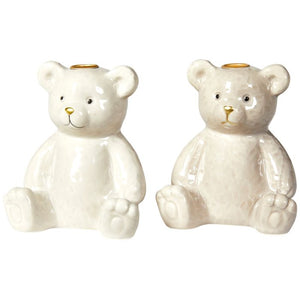 Lysestage til kertelys bamse