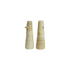Vase and 16 cm gul & lysegul