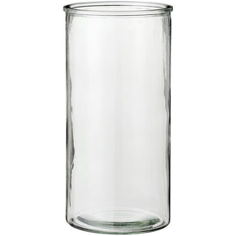 Vase Hannah klart cylinderformet glas 29,5 cm høj fra Ib Laursen