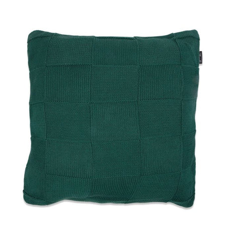 Valens pude grøn strik 45 cm x 45 cm