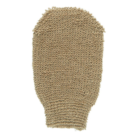 ALTUM badehanske fra Ib Laursen i naturfarget jute med grov struktur til kroppsvask og eksfoliering.