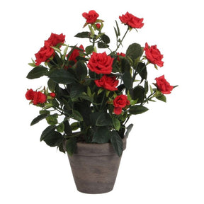 Rose rød 33 cm høj