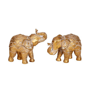 Gullfarget elefant